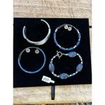 Jewelry lot of 4 blue bracelets Photo 7
