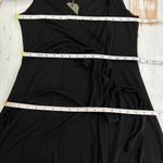 All Saints Jayda Jersey Tunic Soft Knit Dress Size Small Black Photo 4