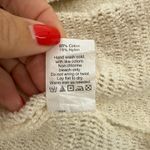 Madewell Shawl Collar Crop Cardigan Sweater Marshmallow Medium Open Cotton Photo 7