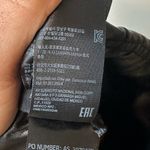 ALLSAINTS  Cora Cycling Shorts Leather Raw Hem Sz 0 Photo 5