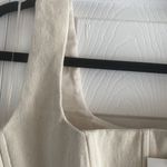 7 For All Mankind  Khaki Small Denim Crop Top NEW Festival Boho Boning Hippie‎ Photo 3