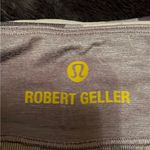 Lululemon  Robert Geller Black and Gray Graphic Long Sleeve Blouse Photo 4
