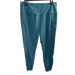 Eddie Bauer Women’s High-Rise Trail Leggings Blue Teal – Size Large Photo 1