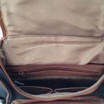 St. John ST JOHNS BACKPACK-PURSE MINI/ Black & BROWN TRIM WITH 10 POCKETS Photo 12