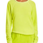 FREECITY Lucky Rabbits Cotton Sweatshirt Yellow Photo 0