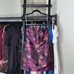 Lulus  High-Class Attitude Black Floral Jacquard Strapless Mini Dress Photo 7