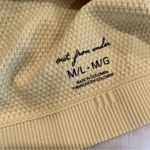 Urban Outfitters Out from Under Yellow One shoulder Spandex Crop Top Size M/L Photo 4