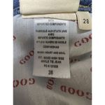 Alice + Olivia Good High Rise Skinny Crop Ankle Tie Jeans Heart & Soul Size 28 Photo 11