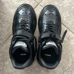 Versace  Odissea Calf Leather High-Top Sneakers Black, Size 42 New+Dustbag $1,175 Photo 6