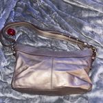 Coach Chic Metallic Shoulder Bag Brown Photo 1