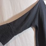 Fresh Produce  Charcoal Gray Oversized Long Sleeve Sweatshirt  Casual Sz Xs/S Photo 2