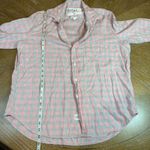 Frank & Eileen ‎ Plaid Cotton Lane Eileen Gray Pink Plaid Button Down Size XS Photo 6