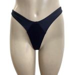 Zuliana Size Small Black Thong Bikini Bottom Made in USA New With Tags Photo 0