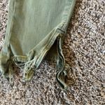 Vervet Women’s Distressed Green Cropped Jeans Sz 29 Photo 6