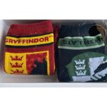 NWT Harry Potter 2 Pairs of House Pride Socks Set Green Photo 2