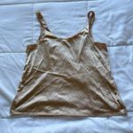 Vassarette Vintage 90s Y2K Cami Camisole Womens Size Small Tan Beige Boudoir Sexy Nylon Photo 4