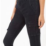 Forever 21 Indigo Cargo Skinny Jeans Photo 2