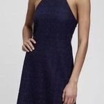 Gap  Navy Blue Eyelet Halter Dress Mini Size 6 Summer Dress Casual Croquette Twee Photo 0