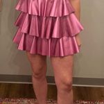Pink Strapless Dress Size M Photo 0