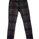 Sanctuary  Harvest Plaid Pull On Ponte Pants Size Small Photo 4