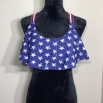 Xhilaration American Swim Top Size Large Photo 0