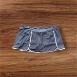 Free Country  skort size XL /16  sport swim button gray white stretch Photo 2