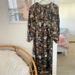 Anthropologie  Blair Metallic Shimmer Maxi Dress in Size XS Photo 5