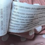 Abercrombie & Fitch  Ruched Polka Dot Ruffle Mini Skirt Womens Medium Beige/Pink Photo 4