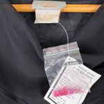 Vtg Y2K Chiffon Beaded Cowl Neck Tank Midi Ruffle Skirt Set Fairy Fairygoth Sz L Black Size L Photo 2