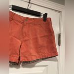 Horny Toad  Size 2 Coral Mid Rise Soft Zip Up Snap Outdoor Hiking Shorts Photo 4