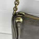 HOBO Intl Vintage Hide Leather Crossbody Shoulder Purse Topaz Whipstitch Taupe Tan Photo 6