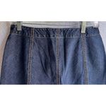 The Limited  Medium Wash denim pencil skirt, size‎ 4, princess seams midi length Photo 5