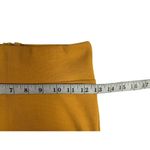 Solemio  Women's Dark Yellow Skirt Photo 4