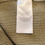 Ralph Lauren Lauren  Waffle Knit Hooded Olive Green Long Sleeve Pullover A2 Photo 4