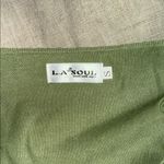 Olive Green Tree Print Tank Top Photo 3