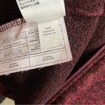 Eddie Bauer Radiator Fleece Sweater Jacket Hoodie Red Black Buffalo Plaid M cozy Photo 11