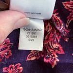 Lands' End Size XL XXL Floral Print Swim Coverup Cover Up Purple Photo 6