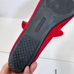 Talbots Red Suede Leather Pointed Toe Driving Flats Womens 10.5 Slip On Shoes Photo 6