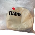 Rains Box Bag Sand Beige Waterproof Crossbody Minimalist Unisex Shoulder Bag New Tan Photo 4