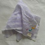 Lavender and white stripe print bandana 0808 Purple Photo 0