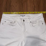 Derek Lam  10 CROSBY Mila Patchwork Girlfriend Mid Rise White Denim Jeans sz 25 Photo 6