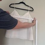 Abound  White Lace Tank Top Photo 5