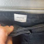 Aritzia Wilfred Free Women's Maeve Cargo Black Denim Straight Leg Pants Size 6 Photo 3