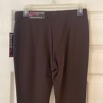 Peck & Peck  Ultimate Knit Slim Pant size 4 color brown brand new inseam 28” Photo 2