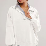 Free People We The Free Camden Henley Sweatshirt Photo 0