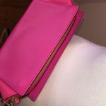 Kate Spade Hot Pink and Orange Top Zipper Closure Crossbody Bag or Clutch Photo 12