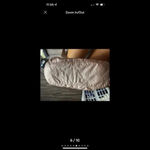 Kipling Reth Crossbody Purse Shoulder Bag Metallic Pink Adjustable Shimmer Photo 5