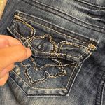 Blue Asphalt Skinny Mid Rise Faded 2000s Vintage Style Jeans Size 7 Blue Photo 7