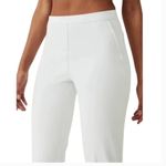 Spanx NWT On-the-Go Ankle Slim Straight Pants Classic White Photo 4