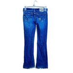 Levi's 518 Women's Superlow Boot Cut Distressed Jeans Photo 1